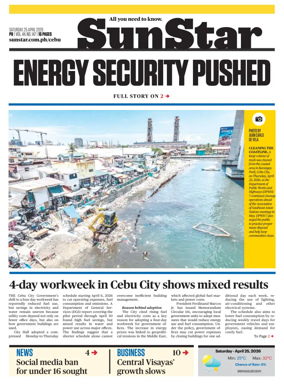 Cover of Sun.Star Cebu