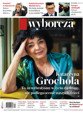 Cover of Gazeta Wyborcza