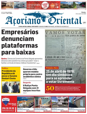 Cover of Acoriano Oriental