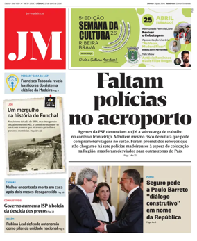 Cover of Jornal Madeira
