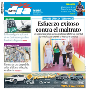 Cover of El Nuevo Dia