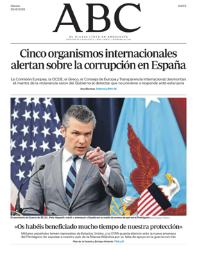 Cover of ABC (Andalucia)