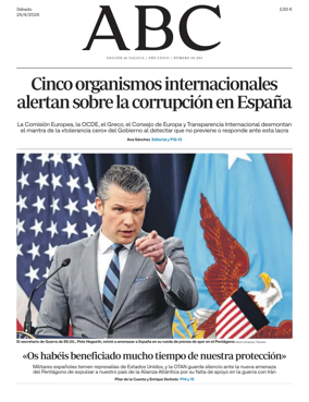 Cover of ABC (Galicia)