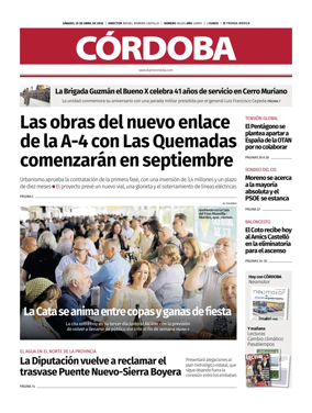 Cover of Diario Cordoba