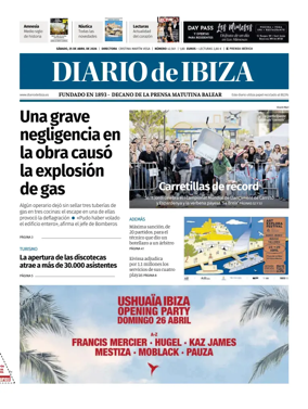 Cover of Diario de Ibiza