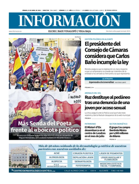 Cover of Diario Informacion (Elche y Vega Baja)