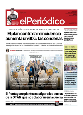 Cover of El Periodico - Castellano