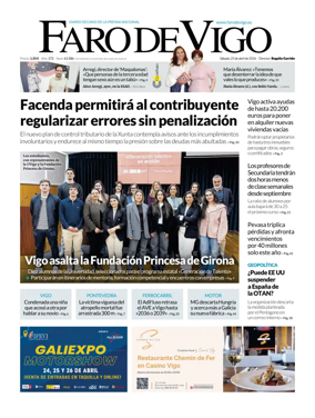 Cover of Faro de Vigo