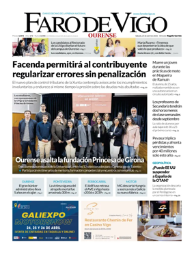 Cover of Faro de Vigo (Ourense)