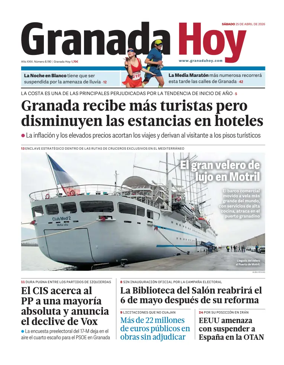Cover of Granada Hoy