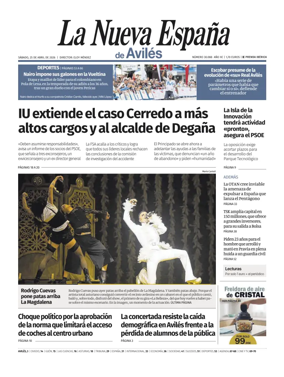 Cover of La Nueva Espana (Aviles)