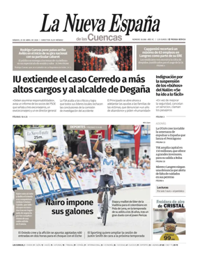 Cover of La Nueva Espana (Cuencas)