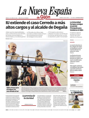 Cover of La Nueva Espana (Gijon)