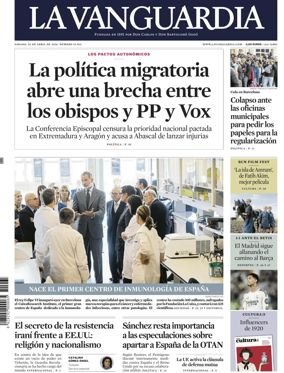Cover of La Vanguardia (1st Edition)