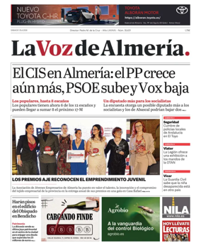 Cover of La Voz de Almeria