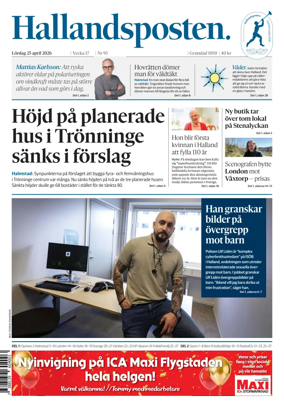 Cover of Hallandsposten
