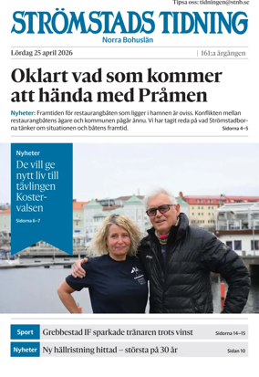 Cover of Stromstads Tidning