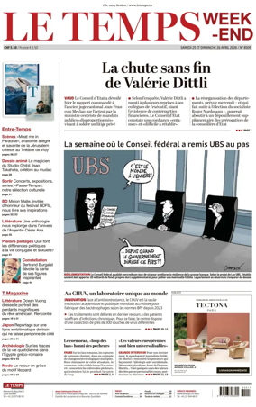 Cover of Le Temps