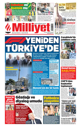 Cover of Milliyet