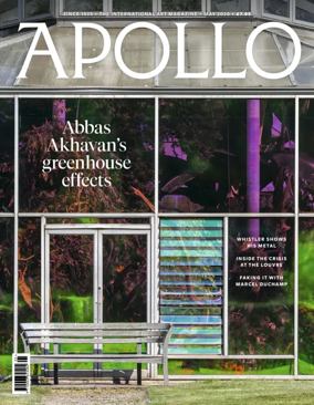 Cover of Apollo Magazine (UK)