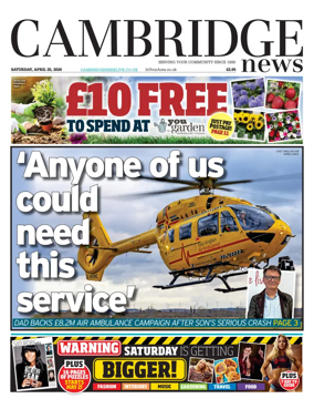 Cover of Cambridge News