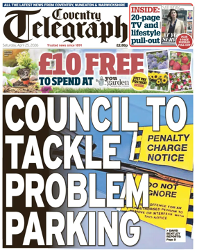 Cover of Coventry Telegraph