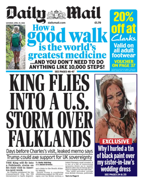 Cover of Daily Mail