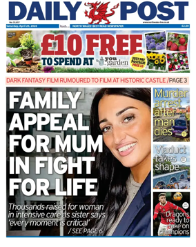 Cover of Daily Post (North Wales)