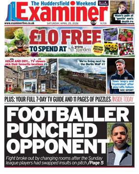 Cover of Huddersfield Daily Examiner