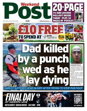 Cover of Nottingham Post