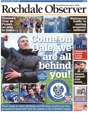 Cover of Rochdale Observer