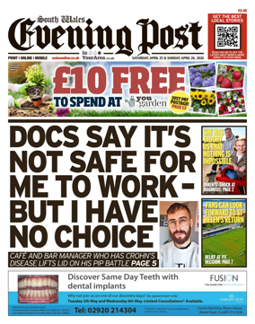 Cover of South Wales Evening Post