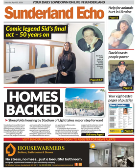 Cover of Sunderland Echo
