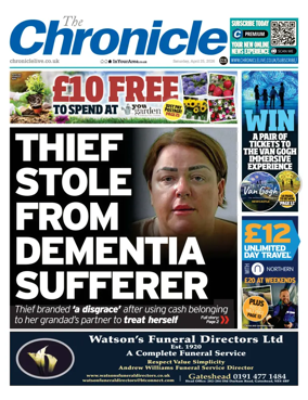 Cover of The Chronicle (South Tyneside and Durham)