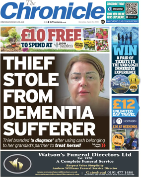 Cover of The Chronicle (UK)