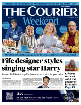 Cover of The Courier & Advertiser (Fife Edition)
