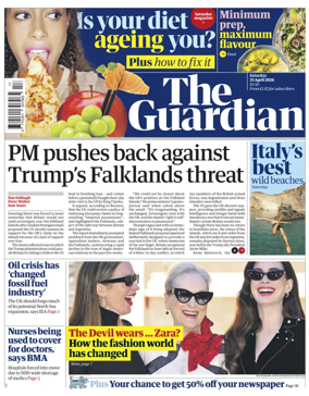 Cover of The Guardian