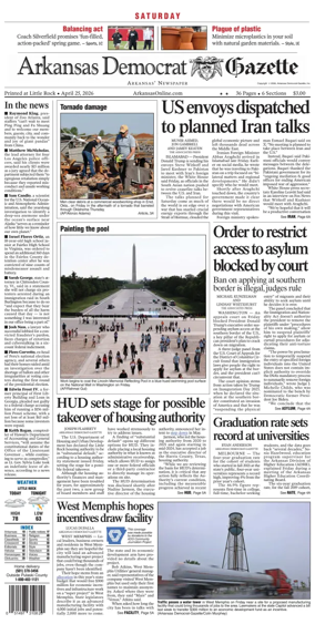 Cover of Arkansas Democrat-Gazette