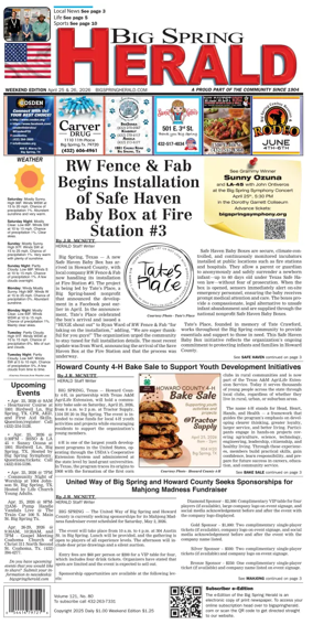 Cover of Big Spring Herald Weekend
