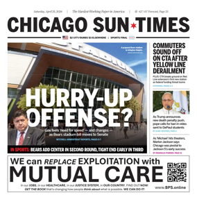 Cover of Chicago Sun-Times