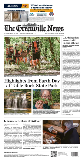 Cover of The Greenville News