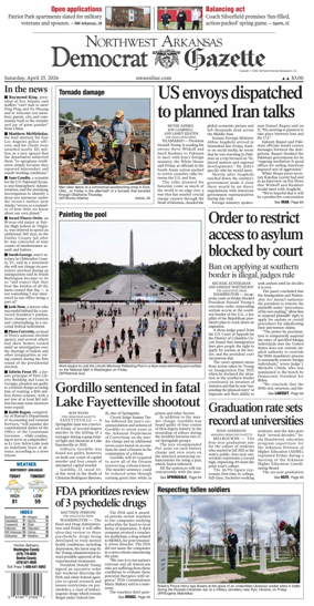 Cover of Northwest Arkansas Democrat-Gazette