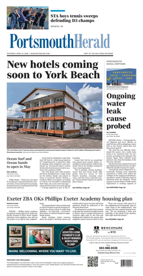 Cover of Portsmouth Herald