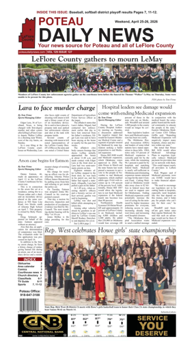 Cover of Poteau Daily News