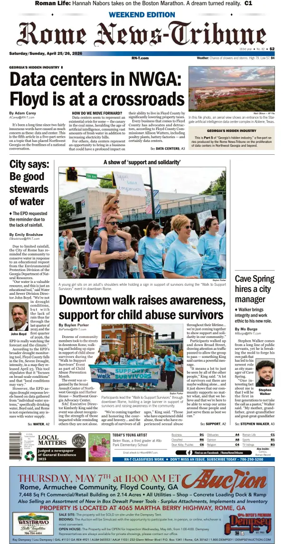 Cover of Rome News-Tribune