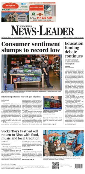 Cover of Springfield News-Leader