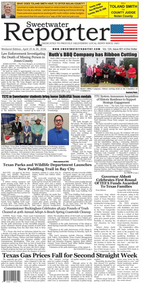 Cover of Sweetwater Reporter