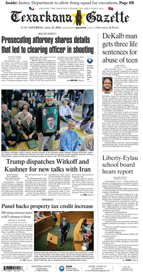 Cover of Texarkana Gazette