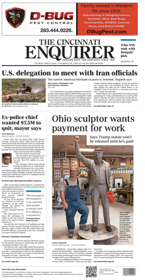 Cover of The Cincinnati Enquirer