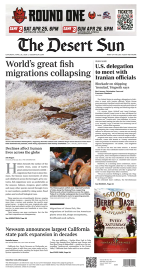 Cover of The Desert Sun